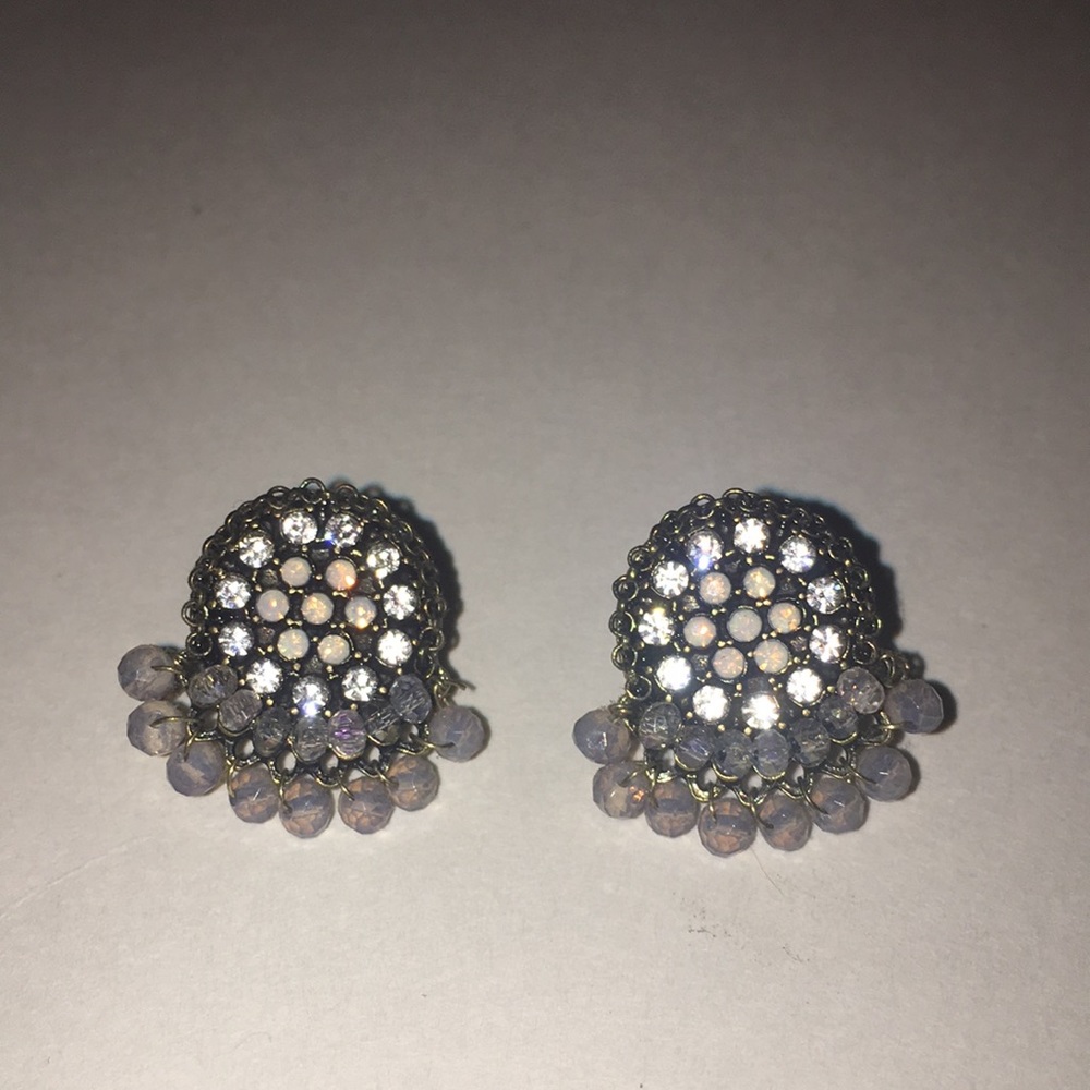 Vintage Statement post back earrings